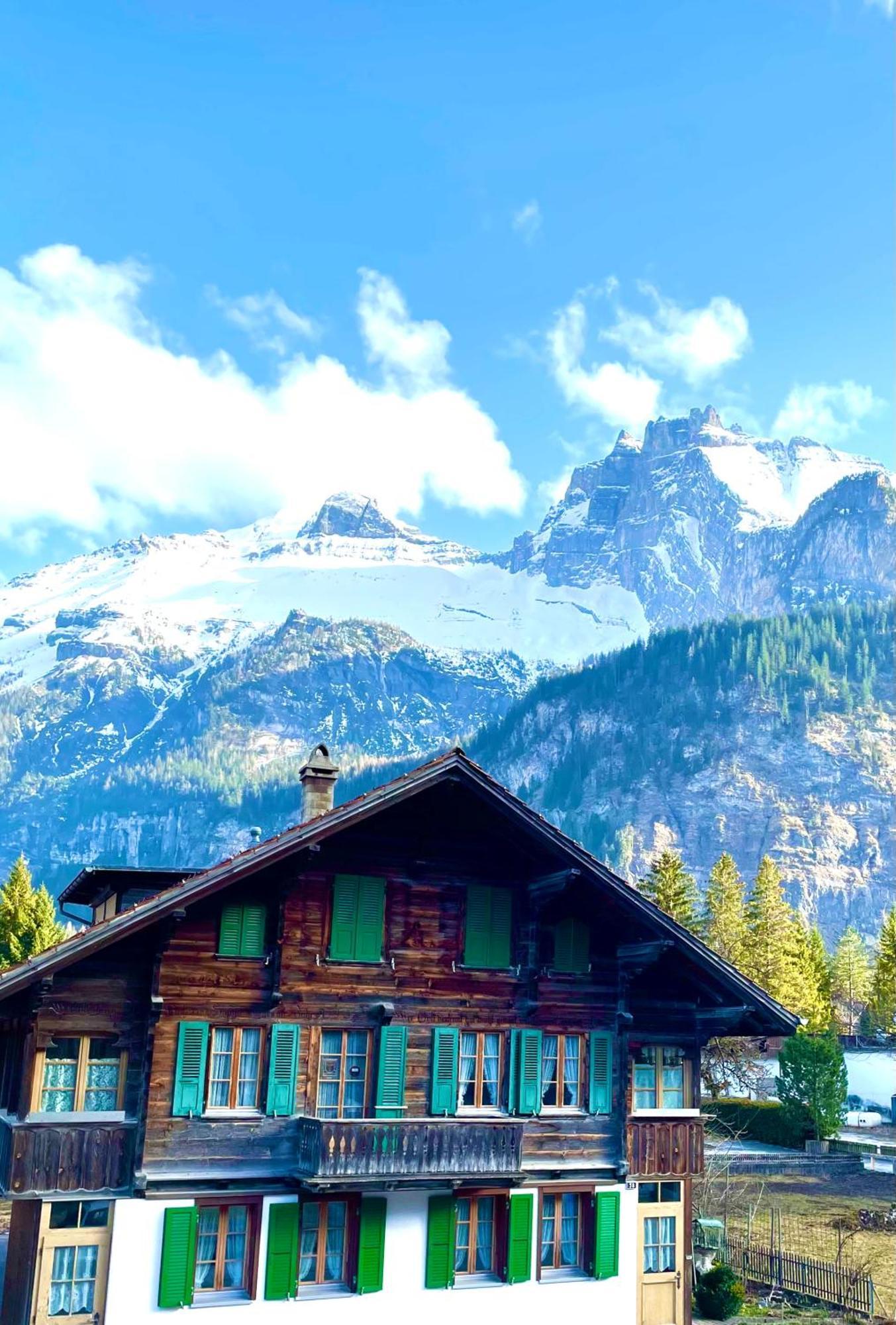 Charming, Well-Equipped Alpine Apartment Kandersteg Extérieur photo